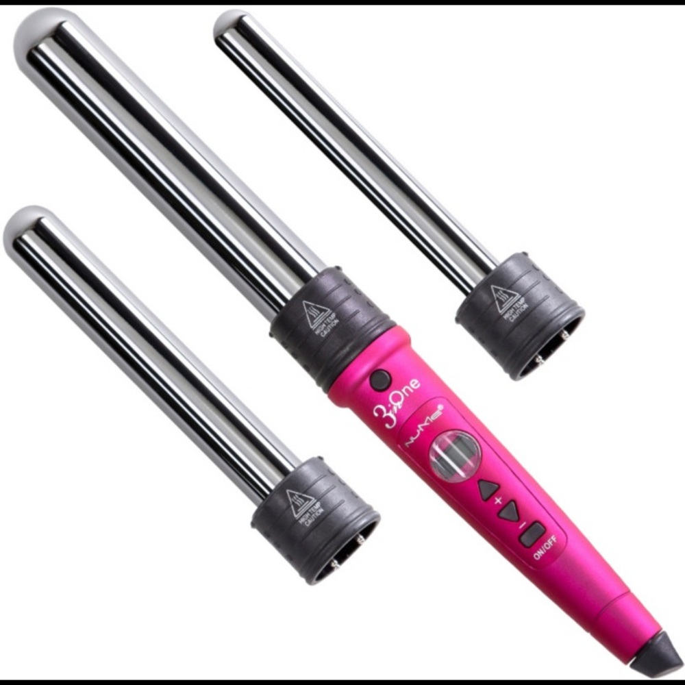 NuMe Titan 3 curling wand set